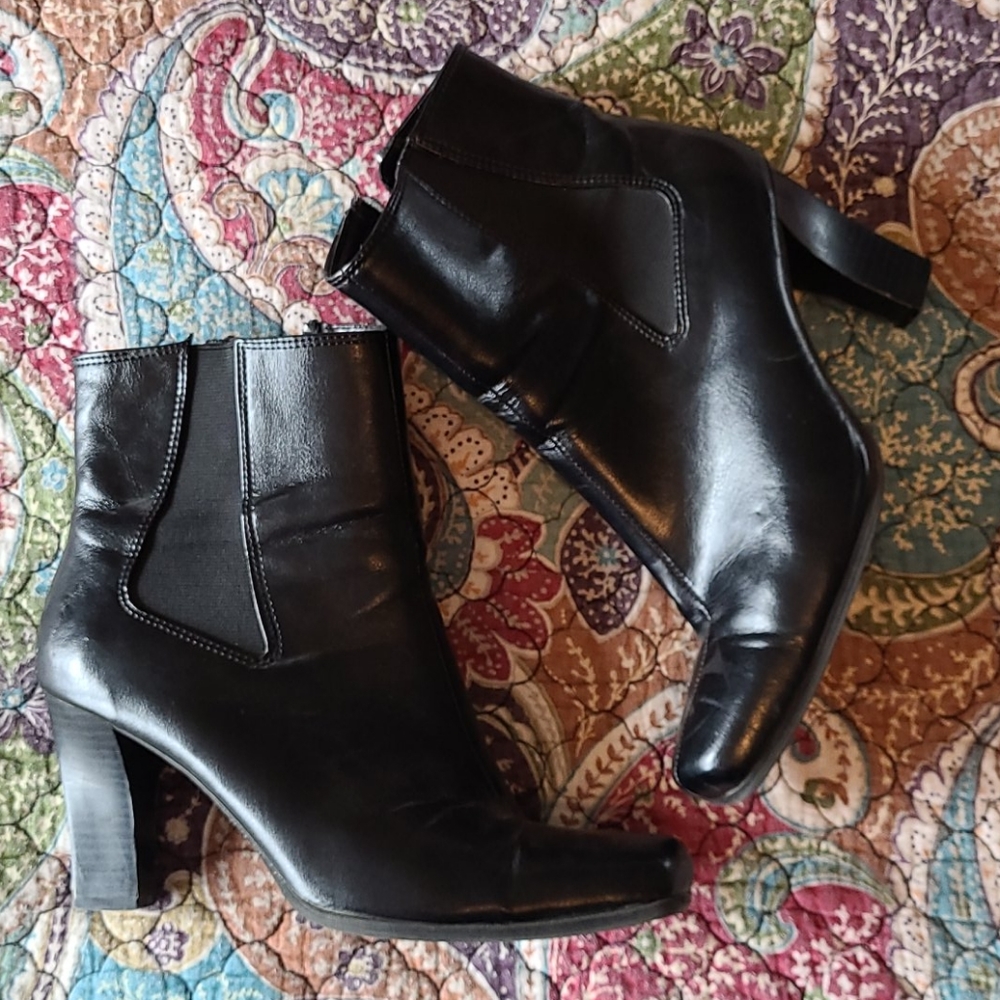 Leather Booties